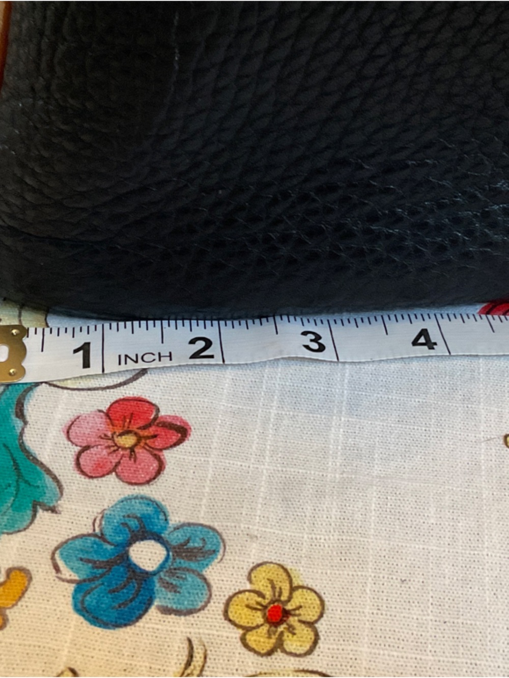 Vintage Dooney and Burke Black Pebbled All Weather with Tan trimmings - Picture 13 of 13